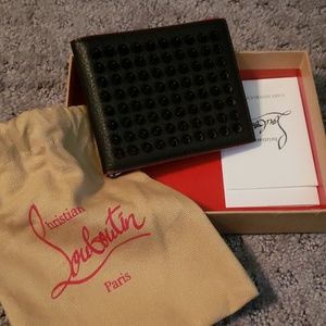 AUTHENTIC New Mens Louboutin Wallet